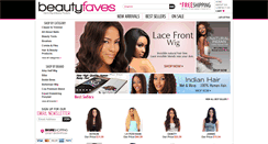 Desktop Screenshot of beautyfaves.com